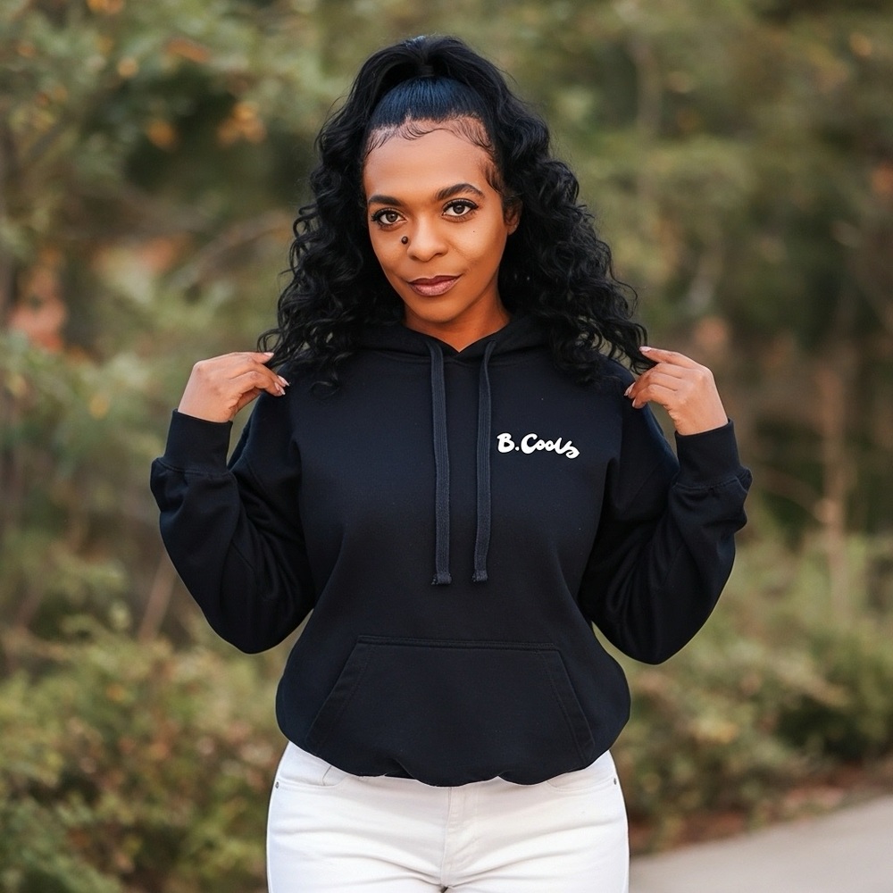 Barney Cools Black Hoodie for Women